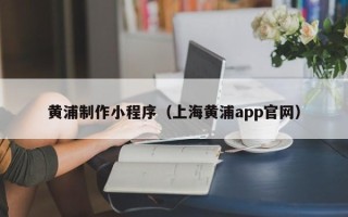 岑溪黄浦制作小程序（上海黄浦app官网）