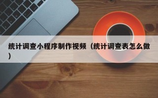 岑溪统计调查小程序制作视频（统计调查表怎么做）